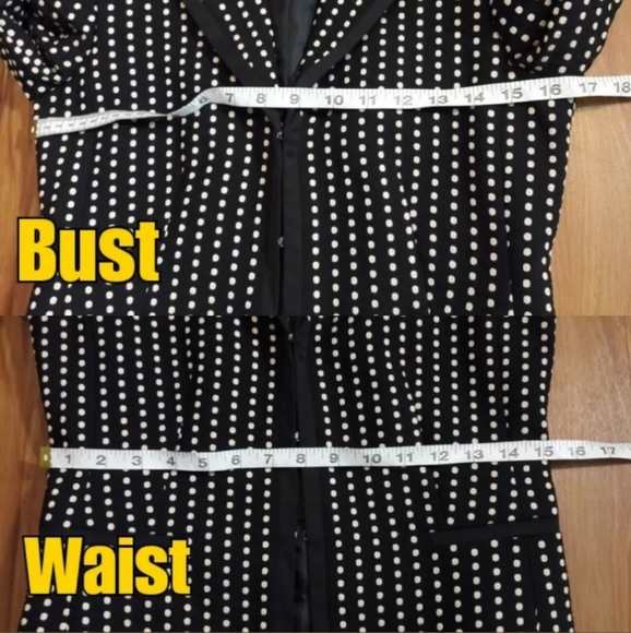 🚨PRICE DROP ALERT! Talbots Stretch Size 0 Jacket Black Tan Polka Dot - Picture 4 of 9